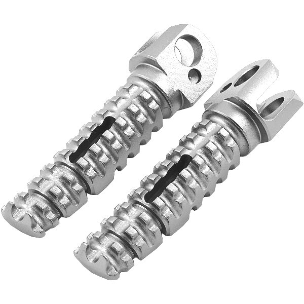 フットペグ SBK ライダー 88年-09年 GSX-R1000、SV1000 シルバー