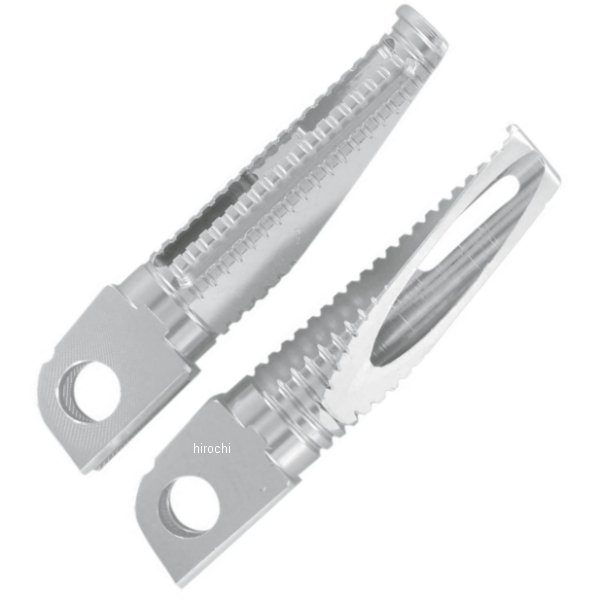 【セール特価】 フットペグ ライダー 88年-09年 GSX-R1000、SV1000、TL1000S シルバー