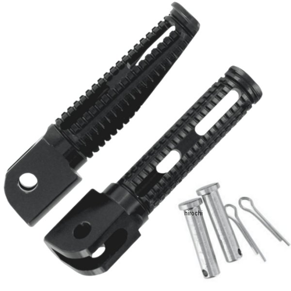 フットペグ ライダー 89年-14年 FZ1、FZR1000、YZF-R1 黒