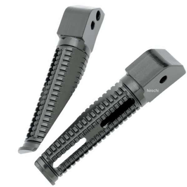 フットペグ GP 87年-14年 CB900F 、CBR1000RR、VFR800 黒