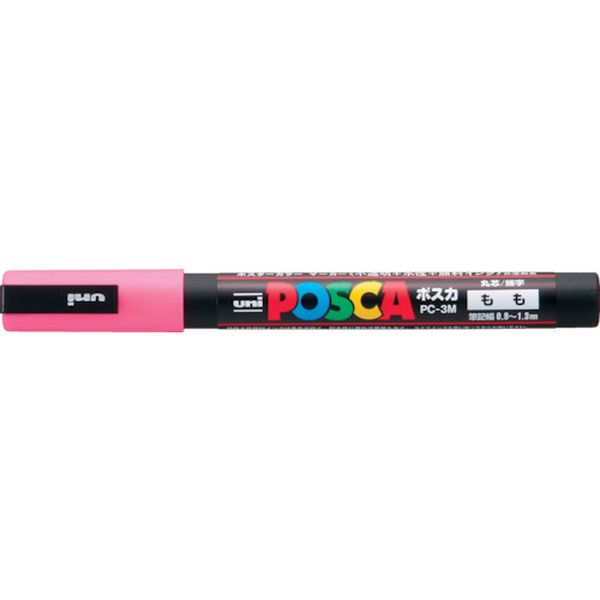 ｕｎｉ　水性顔料マーカー　ユニポスカ細字　桃