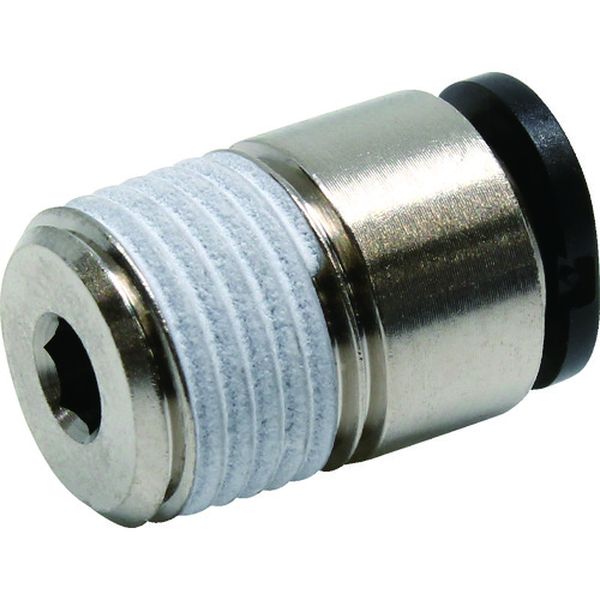 チューブフィッティング　ミニ六角穴付ストレート