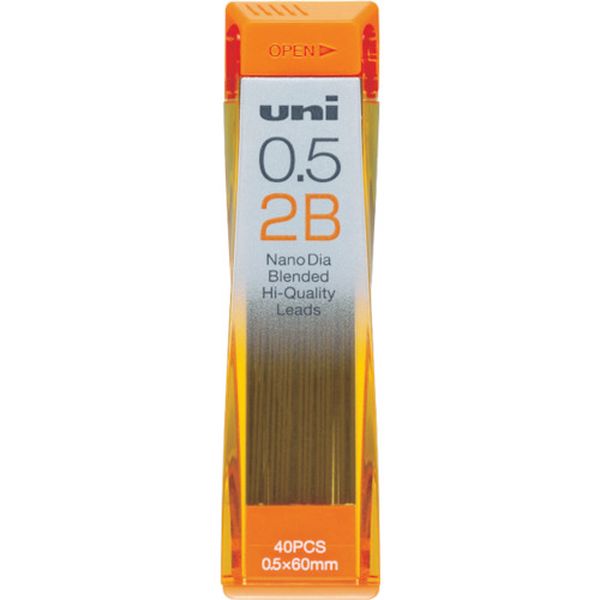 ｕｎｉ　ナノダイヤシャープ芯　２Ｂ 10CS入り