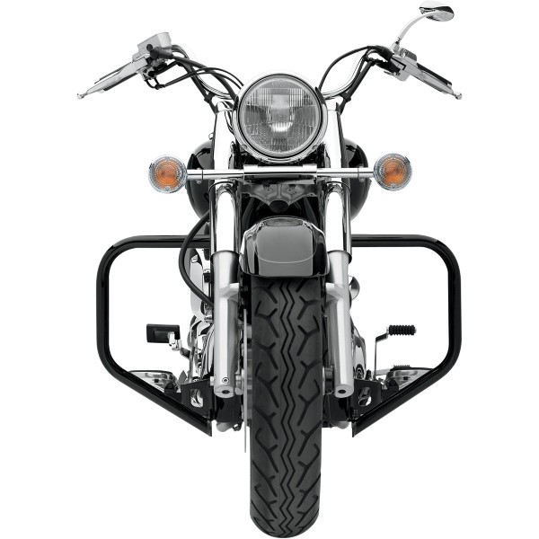 エンジンガード 98年-14年 ドラッグスター XVS650、XVS650A 黒