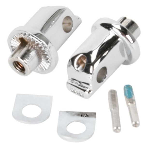 【セール特価】 フットペグ 取付金具 スプライン 左右ペア ビクトリー