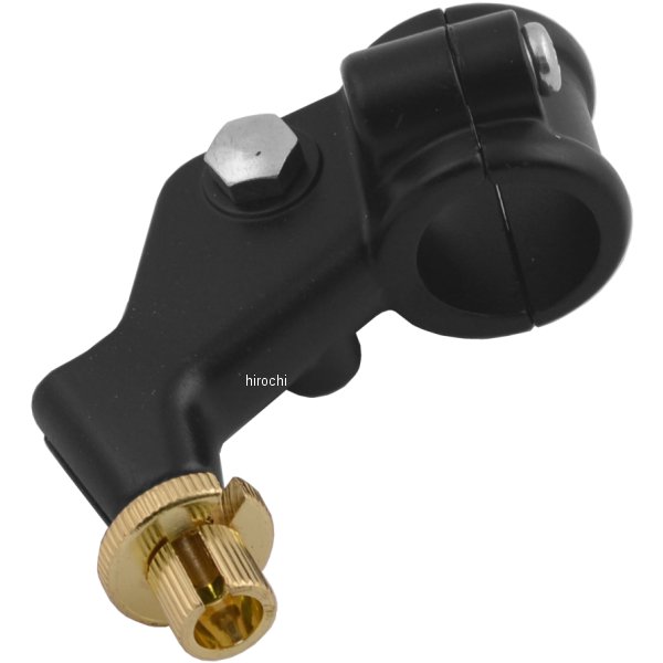 ツーピース ブレーキレバーホルダー KX、RM、YZ 黒