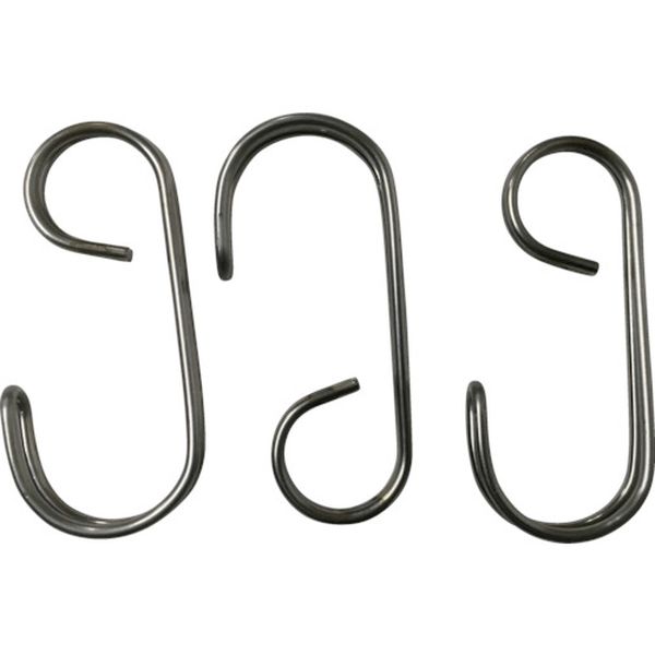 金具　ゴムロープ金具　広口フック３ヶ入