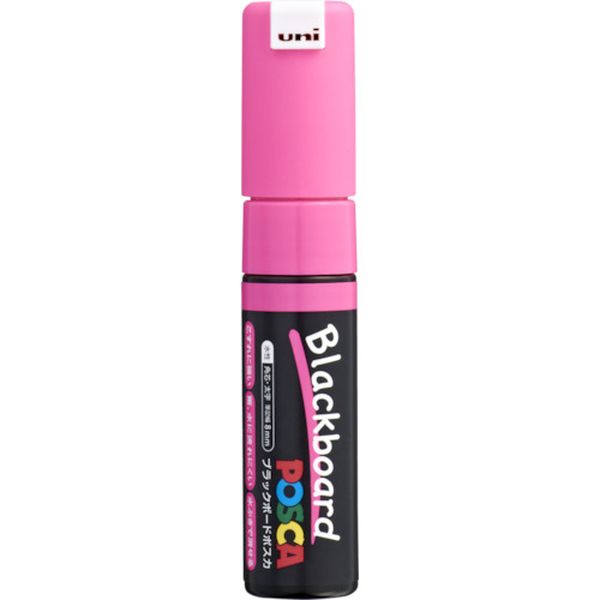 ｕｎｉ　ブラックボードポスカ　太字　桃　水性顔料
