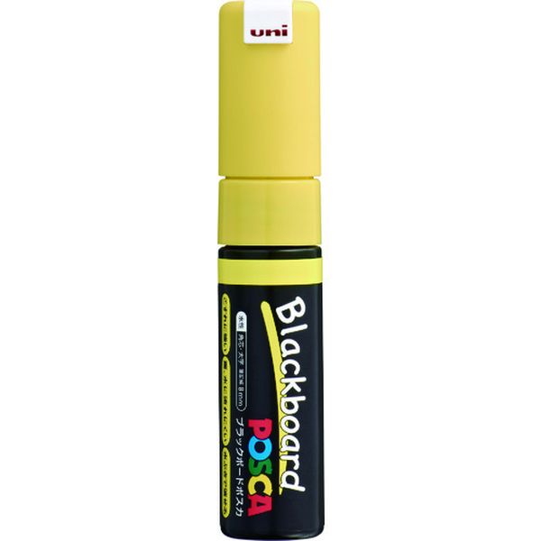 ｕｎｉ　ブラックボードポスカ　太字　黄　水性顔料