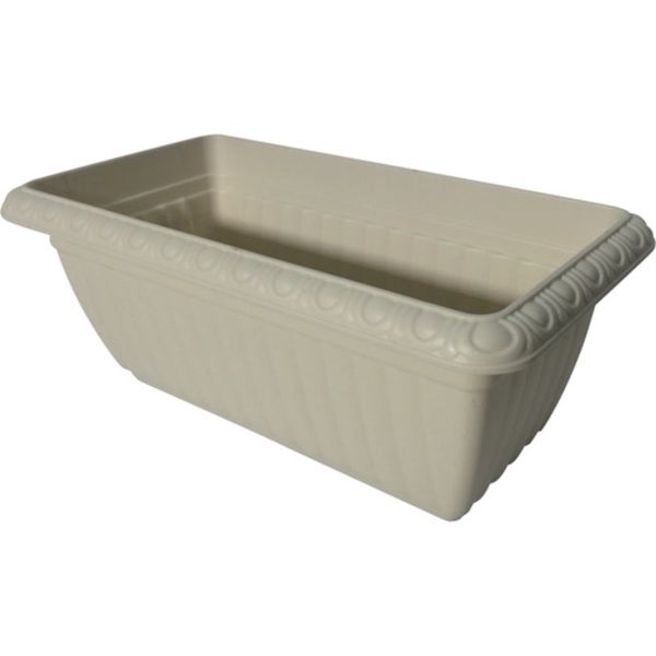 レリーフプランター　ウォームベージュ　３７０