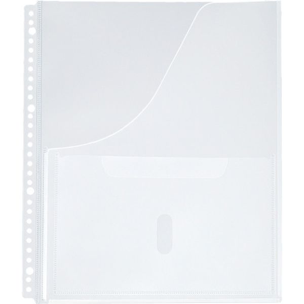 キングジム　Ａ４Ｓ取扱説明書ファイル用ポケット（３０穴）