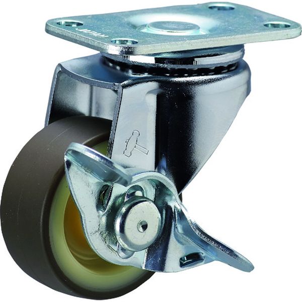 Ｅシリーズ自在ブレーキ付ウレタン車４０ｍｍ