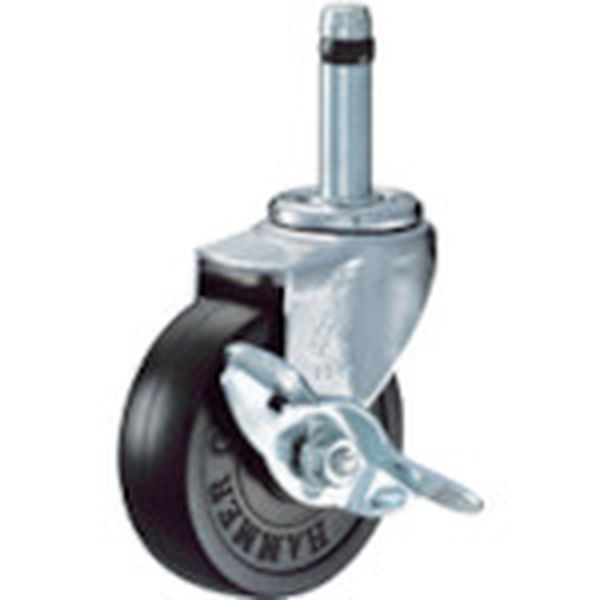 Ｋシリーズ自在ＳＰ付ゴム車５０ｍｍ