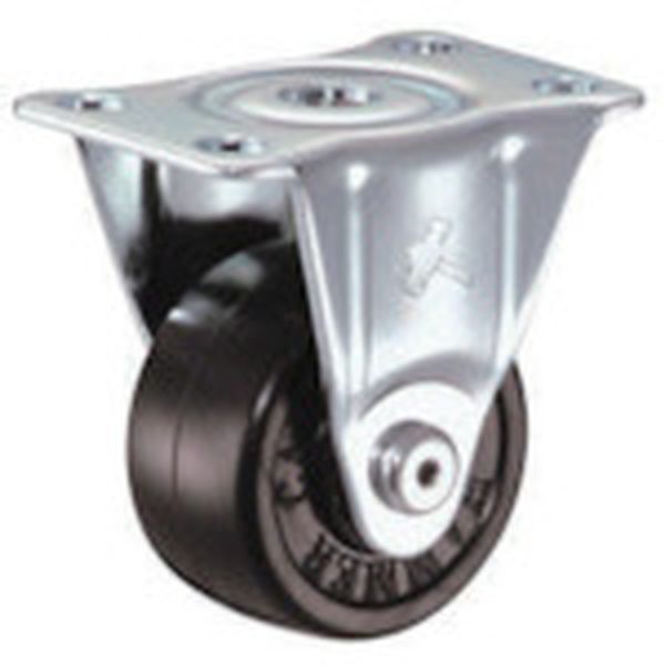 Ｓ型　固定　ゴム車５０ｍｍ