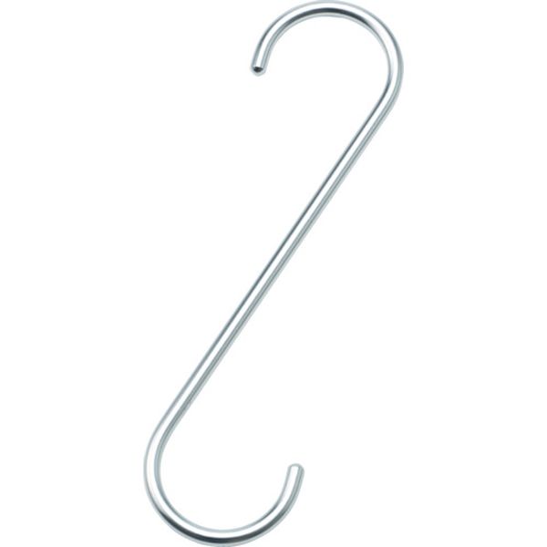 ファンシーＳフックストレート（シルバー）　全長３００ｍｍ