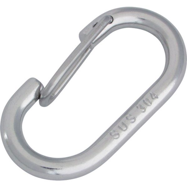 ステンレス　Ｏ型フック（ロープ用）線径２．５ｍｍ長さ１８ｍｍ