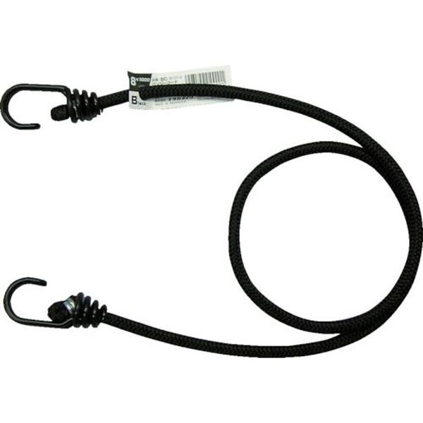 ゴム　バンジーコード　８ｍｍ×１０００ｍｍ　黒