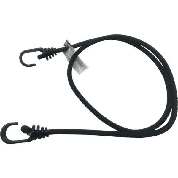 ゴム　バンジーコード　８ｍｍ×１２００ｍｍ　黒