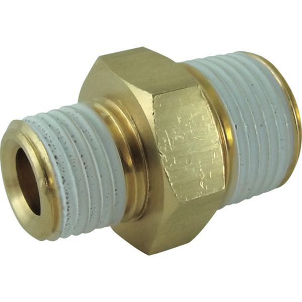 チヨダ　異径ニップル　Ｒ１／４・Ｒ３／８