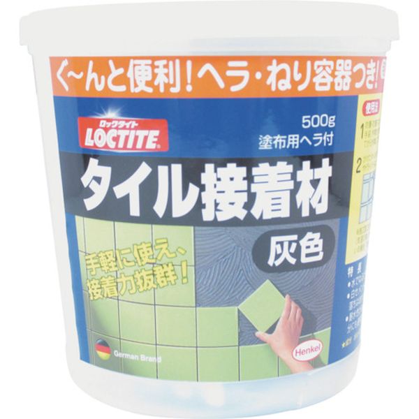 ＬＯＣＴＩＴＥ　タイル接着材　灰色　５００ｇ