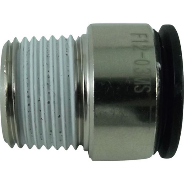 チヨダ　ファイブ六角穴付メイルコネクター　１２ｍｍ・Ｒ３／８