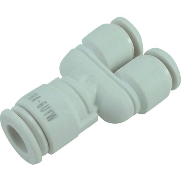 チヨダ　ファイブ異径ユニオンワイ　Ｗ（白）　４ｍｍ（２箇所）Ｘ６ｍｍ