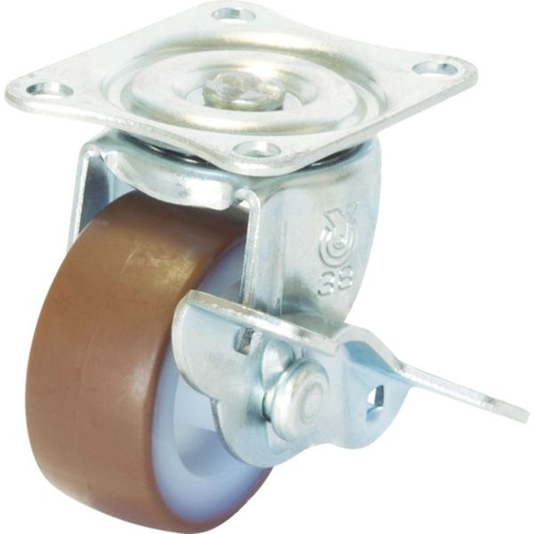 キャスターＳ付自在車　３８径ウレタン車輪