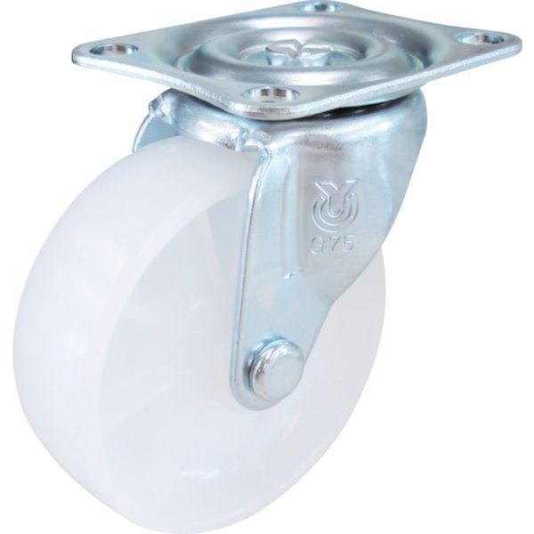 キャスター自在車　７５径ナイロン車輪