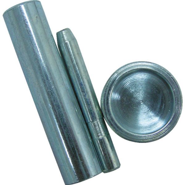 金具　手打式カシメ．台座セット　打棒　ハトメ棒　台座