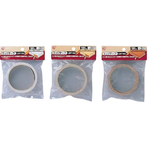 エッジテープカラー化粧棚板１８ｍｍ用　ＬＢＰ－１８２　ホワイト