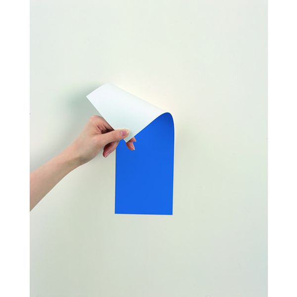 マグネット両面カラーシート青白