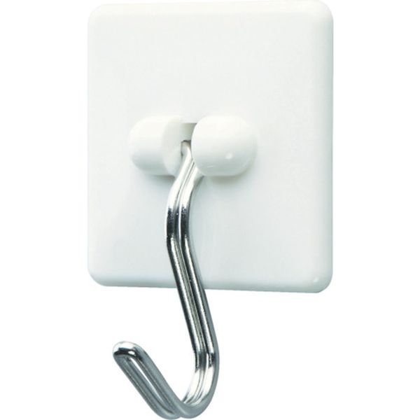 オート　特殊吸着シート自在フック白（２個パック）