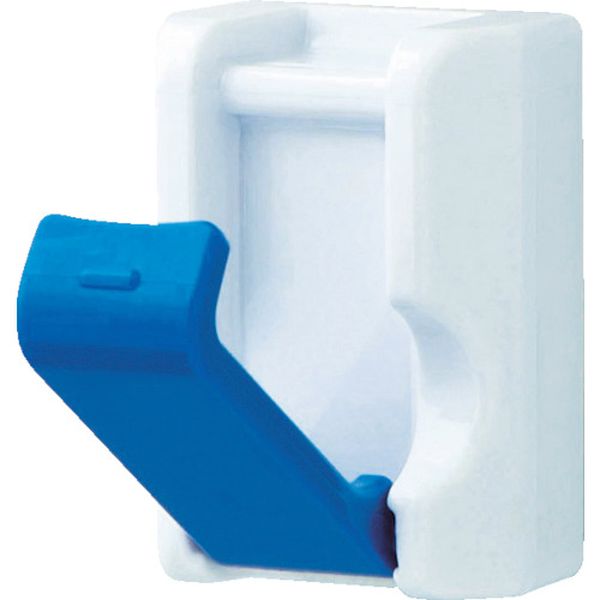 オート　収納式マグネットフック　５００ｇ　青（２個パック）