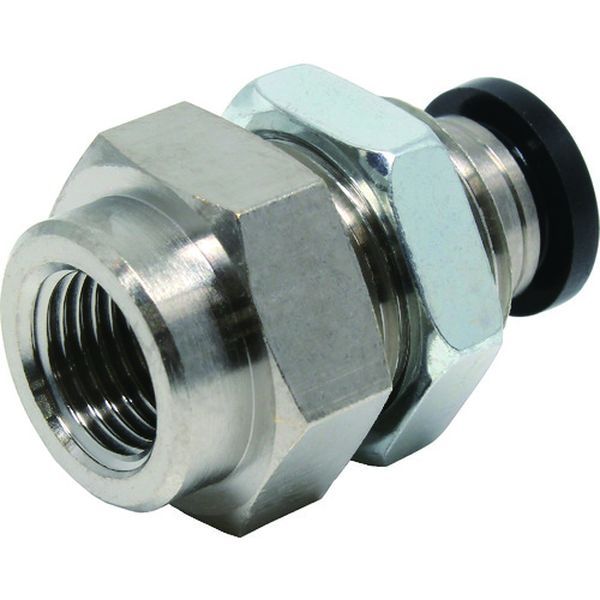 チューブフィッティング　メス隔壁ストレート