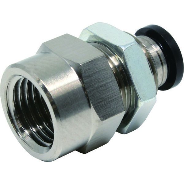 チューブフィッティング　メス隔壁ストレート