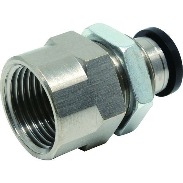 チューブフィッティング　メス隔壁ストレート