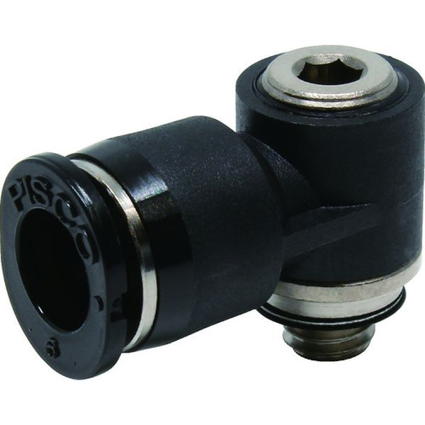 チューブフィッティングミニタイプ　六角穴付ユニバーサルエルボ