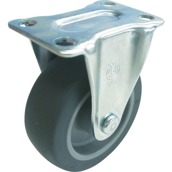 キャスター固定車　６５径エラストマー車輪