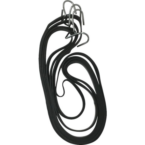 ゴム　チューブバンドフック付　約１０ｍｍ×３０ｃｍ　４本