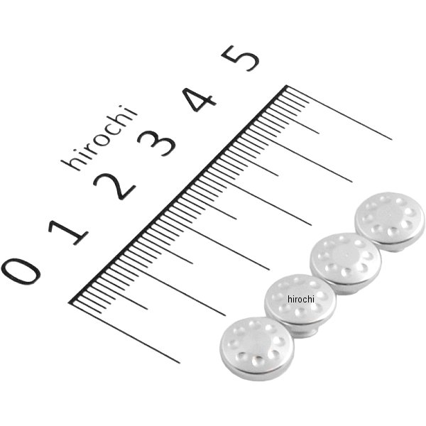 キャップボルトカバー M6用 4個入り シルバー