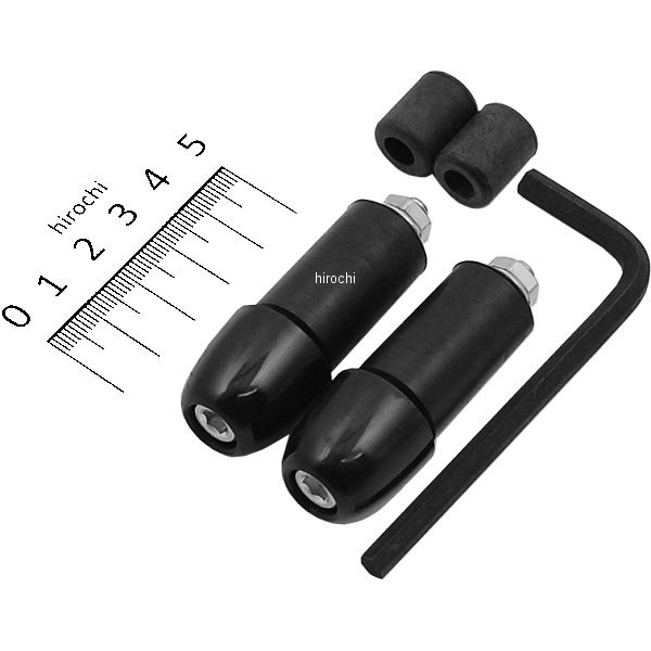 バーエンド ナイロン 黒 2個セット