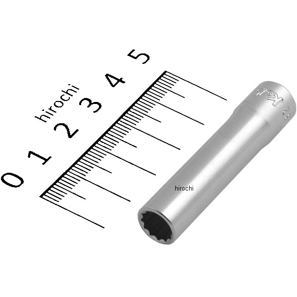 1/4インチsq 12角ディープソケット 9/32インチ