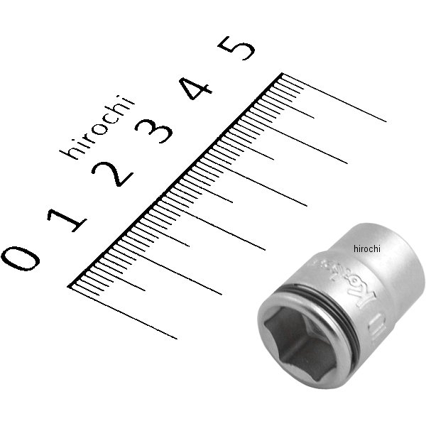 1/4インチsq ナットグリップソケット 10mm