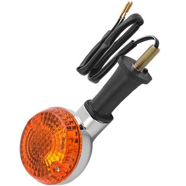 フロント ウインカー 左側 アンバー 85年-03年 85年-93年 ZR550、EL250 23037-1219