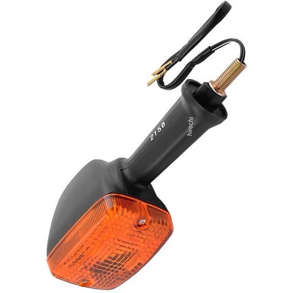 フロント ウインカー 左側 アンバー 81年-83年 ZX1100 GPZ、ZR750、EX305B 23037-1132