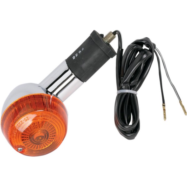 リア ウインカー 左側 アンバー 87年-97年 バルカン VN1500A、VN1500C23037-1244