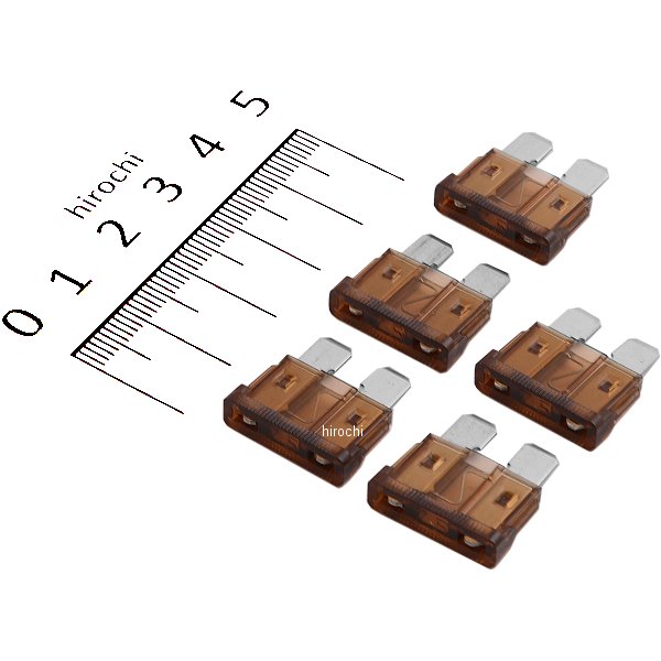 ヒューズ 平型7.5A 5個入り