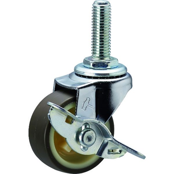 Ｅシリーズねじ込みタイプ自在ＳＰ付ウレタン車５０ｍｍ