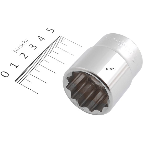 1/2インチsq 12角スタンダードソケット 1インチ
