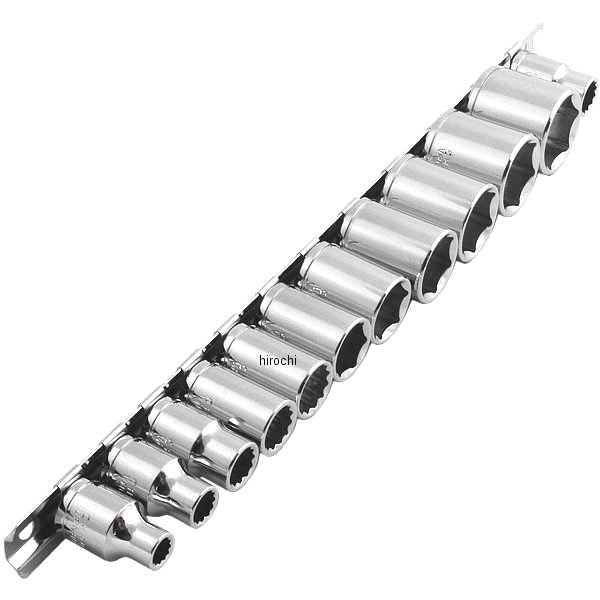 インチソケットセット 12PCS 差込角3/8